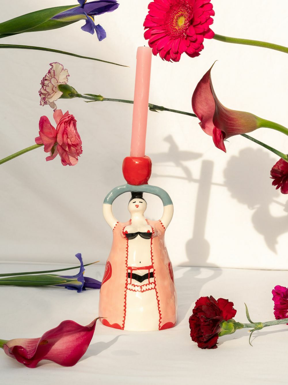 LAETITIA ROUGET White Lolita Candle Holder