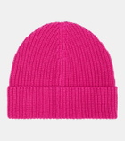 Valentino Ribbed-knit cashmere beanie