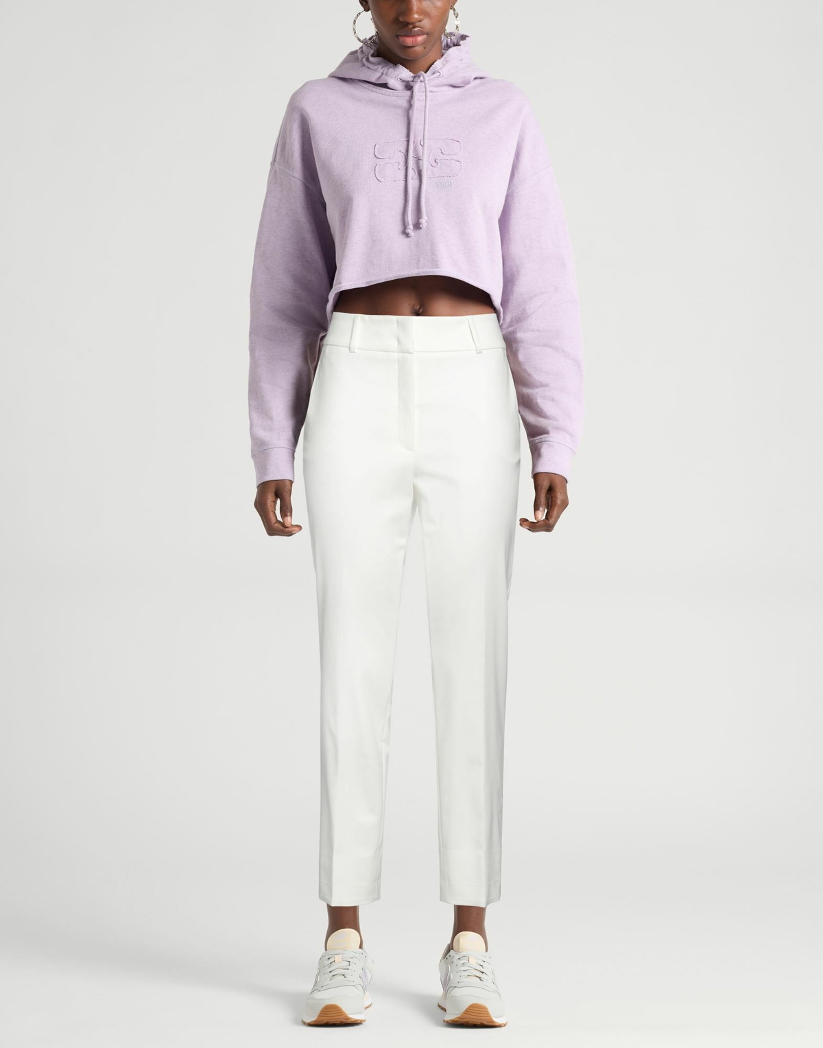Peserico Womens Pants Ivory
