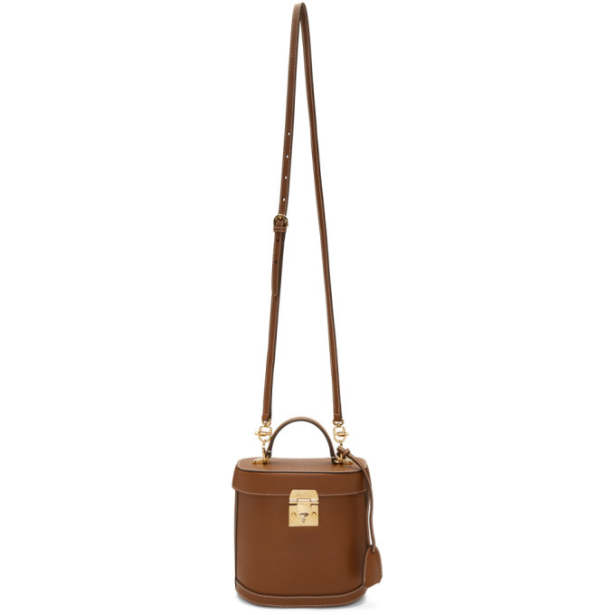 Mark Cross Brown Saffiano Benchley Bag Mark Cross Mark Cross Brown Saffiano Benchley Bag Mark Cross