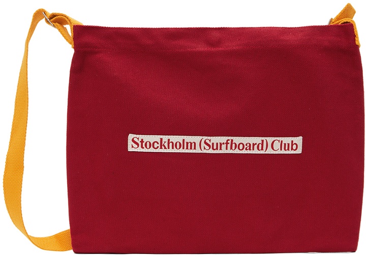 Photo: Stockholm (Surfboard) Club Red Print Crossbody Bag
