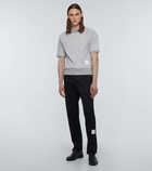 Thom Browne - Striped cotton polo shirt