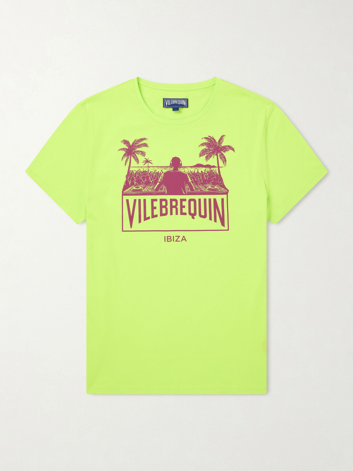 Vilebrequin - Thom City Logo-Print Cotton-Jersey T-Shirt - Green