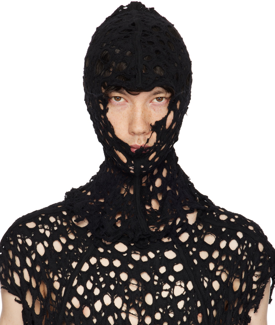Julius Black Zip Balaclava Julius
