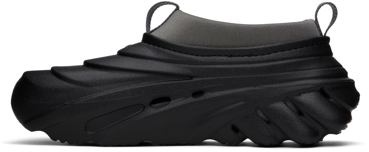 Crocs Black Echo Storm Slip-on Loafers