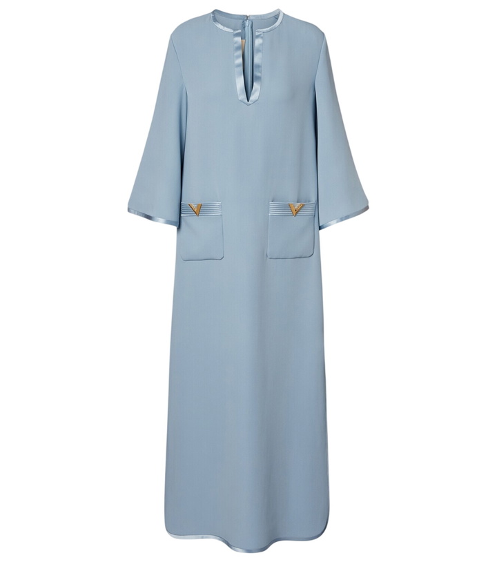 Photo: Valentino VGold silk maxi dress