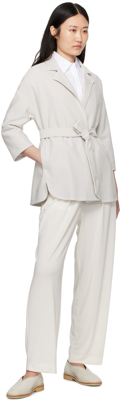 Max Mara Leisure Off-White Cinese Jacket