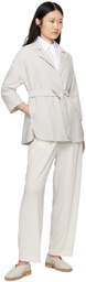 Max Mara Leisure Off-White Cinese Jacket
