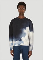 Cloud Dye Sweatshirt in Dark Blue
