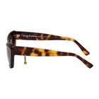 Acne Studios SSENSE Exclusive Black and Tortoiseshell Azalt Sunglasses