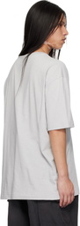 Maison Margiela Gray Cotton Numerical T-shirt