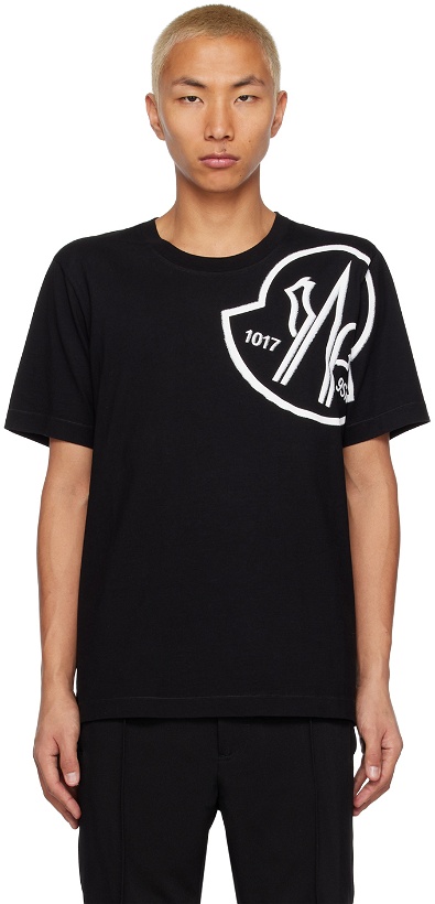 Photo: Moncler Genius 6 Moncler 1017 ALYX 9SM Black T-Shirt