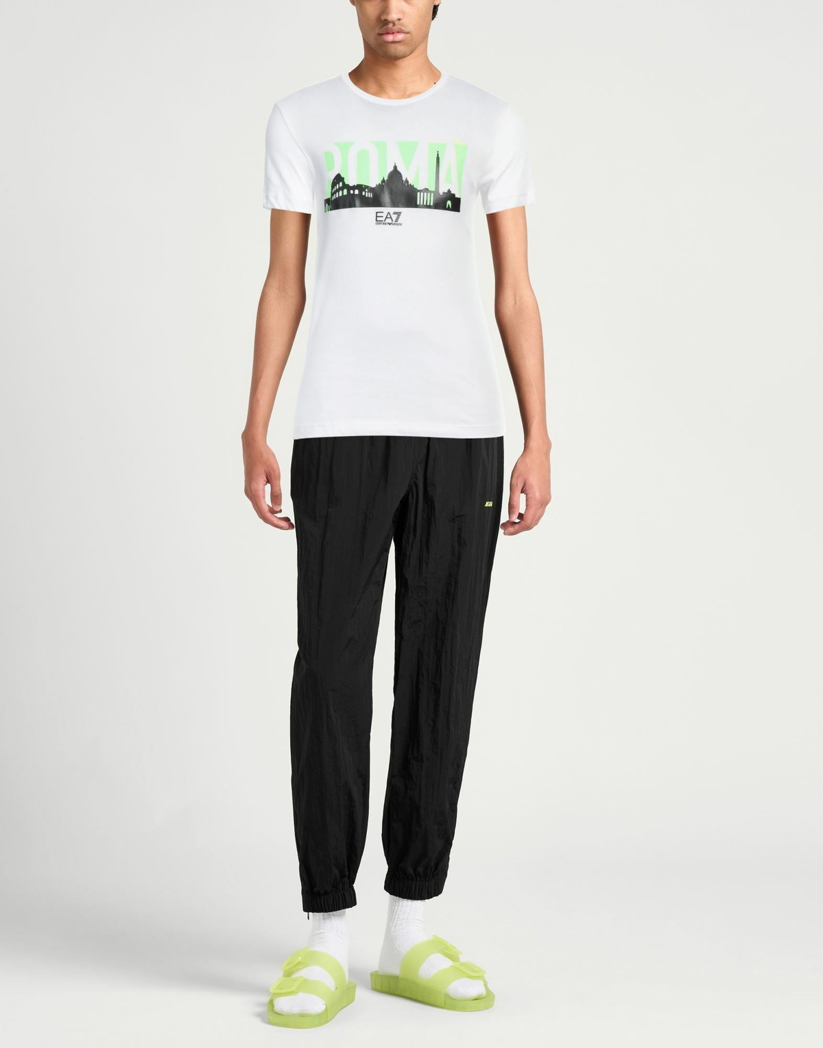 Ea7 Mens T-shirt in White