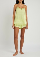 Simone PÉRÈLE Satin Secrets Satin Camisole top Yellow