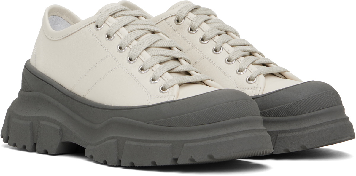 Sofie D'Hoore Beige & Gray Feat Sneakers