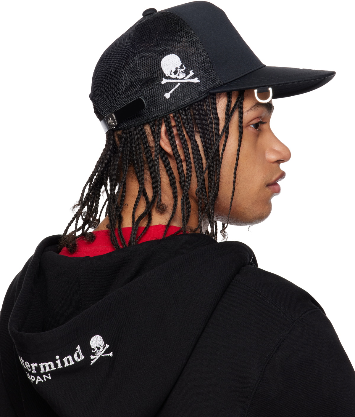 mastermind JAPAN Black MJ Embroidery Cap