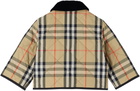 Burberry Baby Beige Quilted Jacket