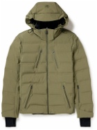 Aztech Mountain - Nuke Suit Quilted Hooded Down Ski Jacket - Green
