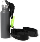 Off-White - Logo-Print Stainless Steel Water Bottle, 500ml - Black