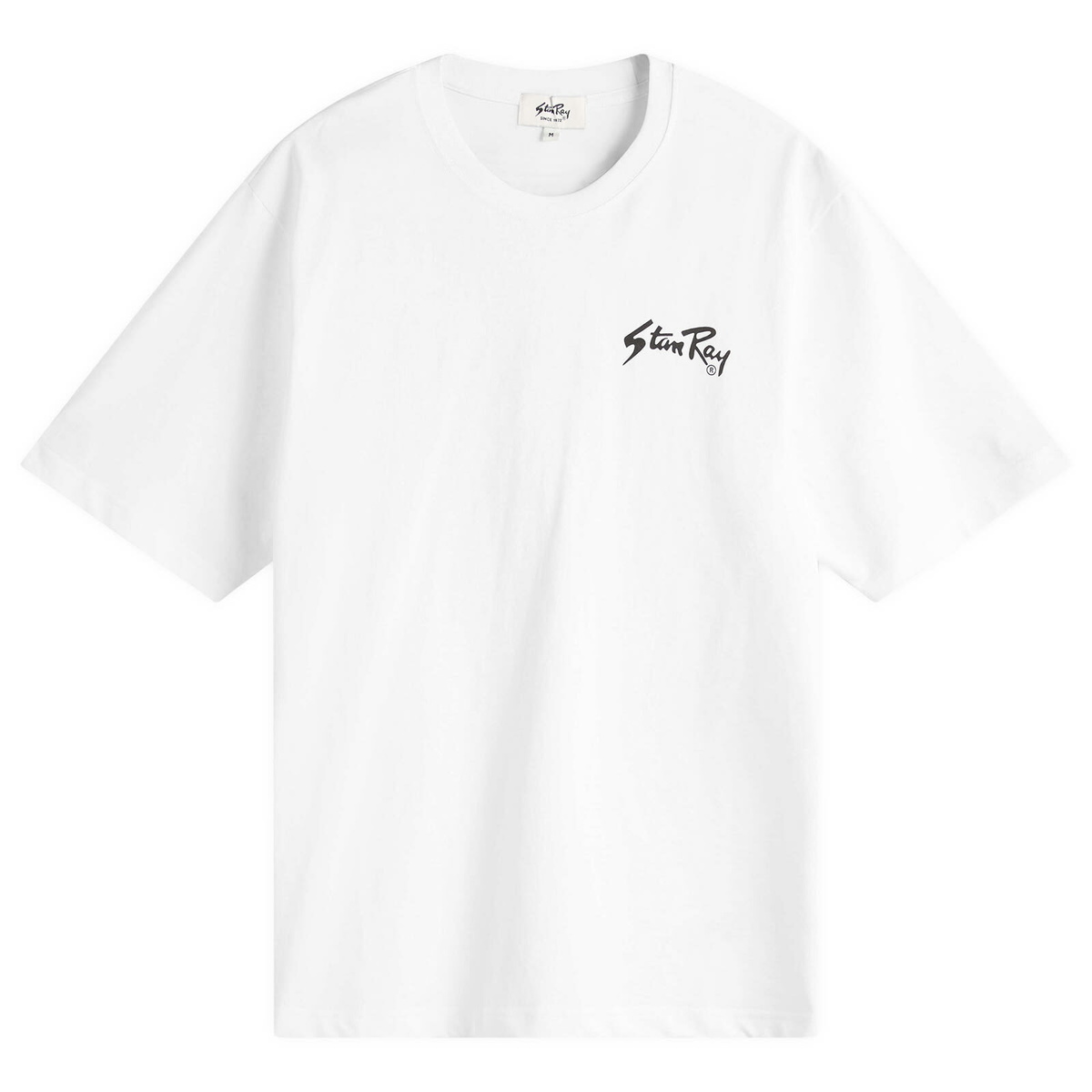 Stan Ray Men's Stan OG T-Shirt in Natural/Matt Black