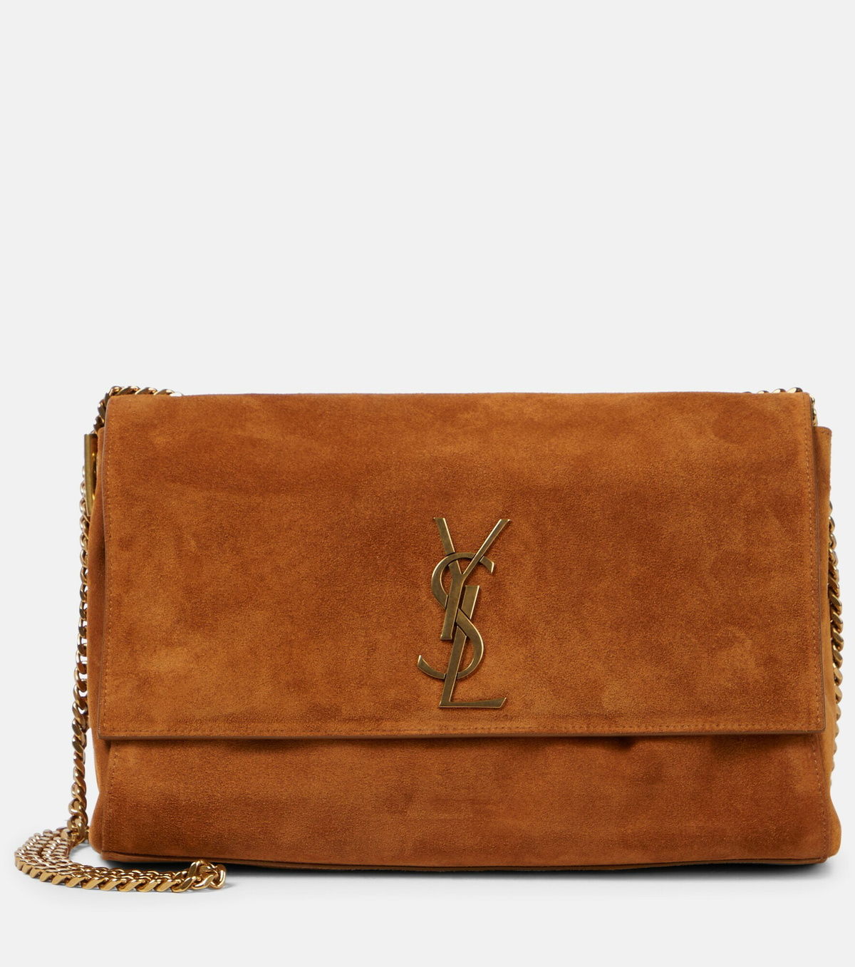 Saint Laurent - Kate reversible suede shoulder bag