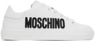 Moschino White Logo Sneakers