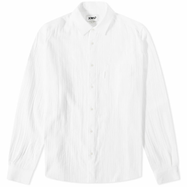 Photo: YMC Men's Double Cloth Curtis Shirt in White