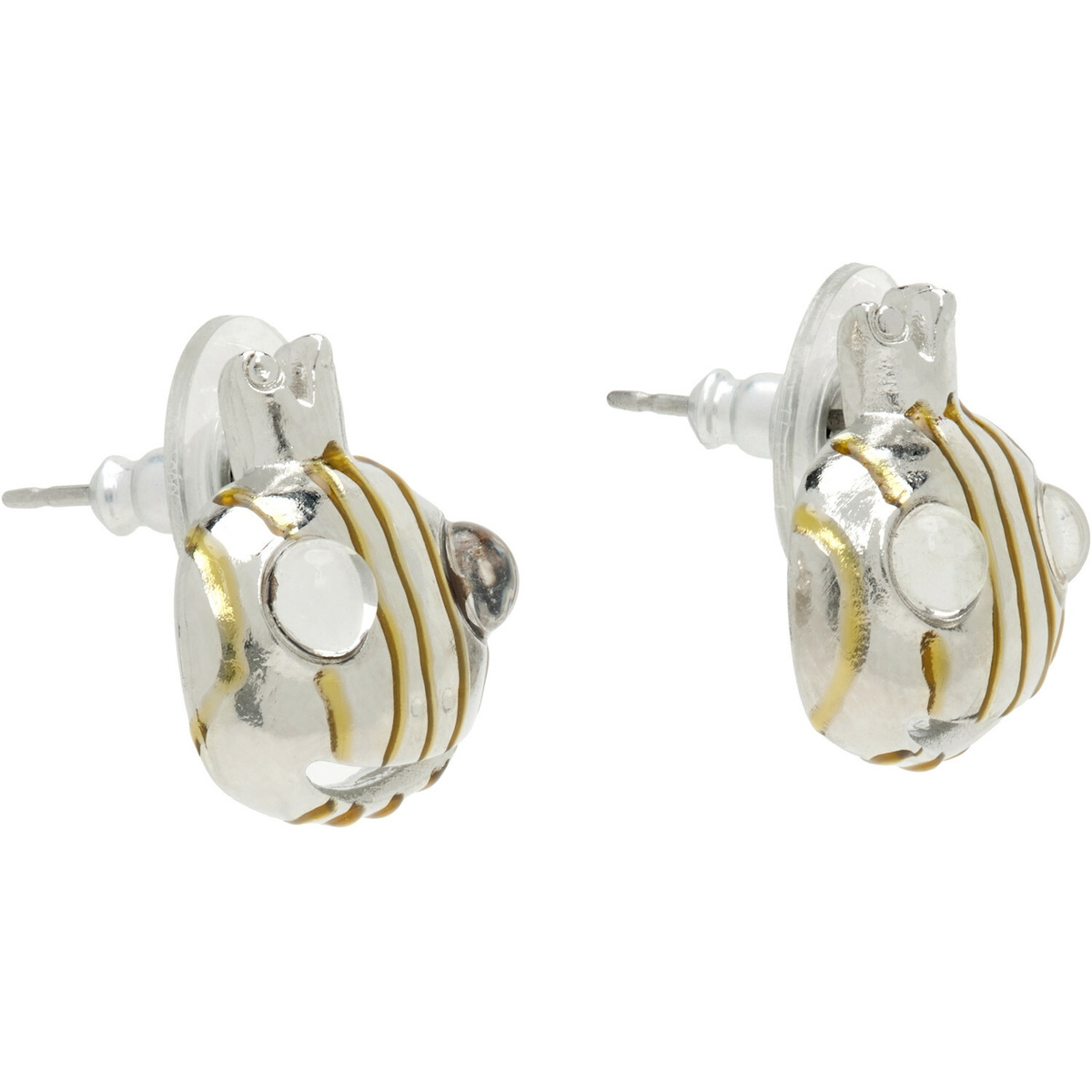 Collina Strada Frog Prince Stud Earrings