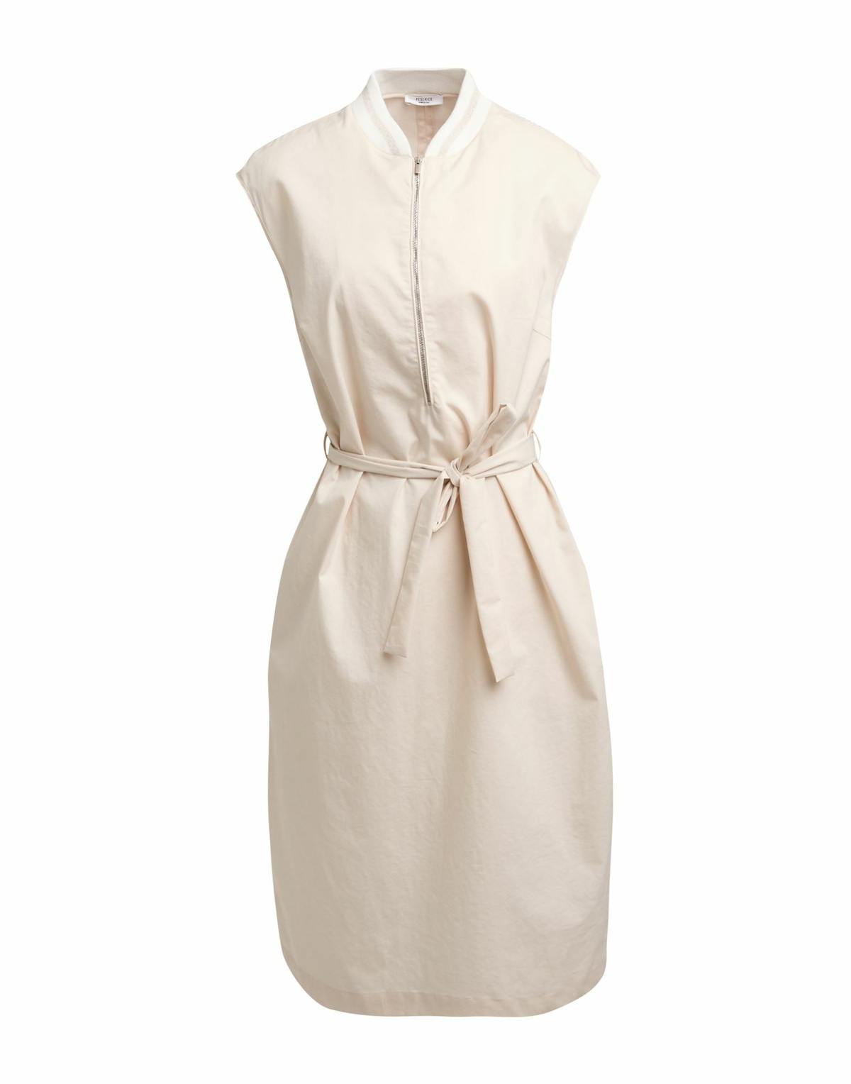 Peserico Womens Midi dress in Beige