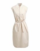 Peserico Womens Midi dress in Beige