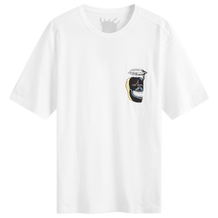 Photo: Maharishi Men's Maha Basquiat Nu-Nile T-Shirt in White