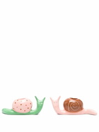 LAETITIA ROUGET The Hard Shell Candle Holders (set Of Two)