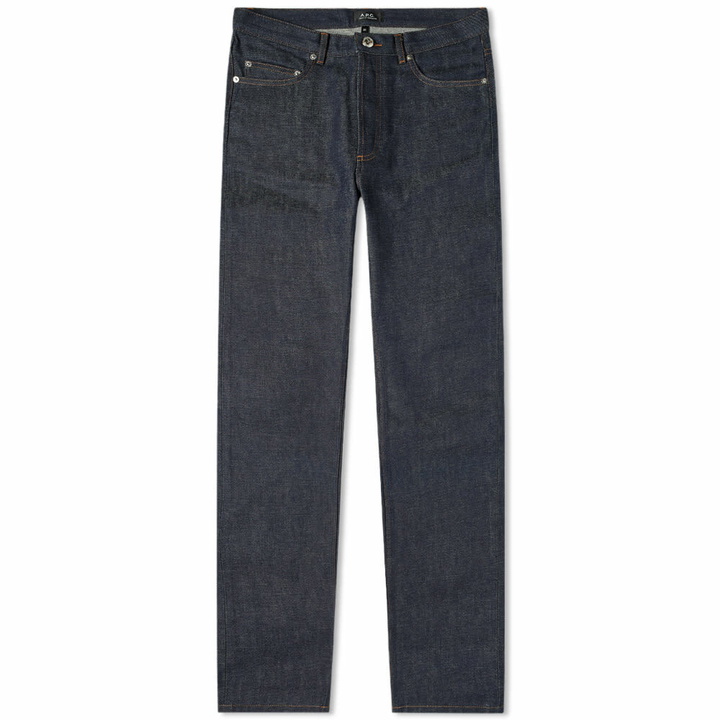 Photo: A.P.C. Men's Standard Jean in Indigo