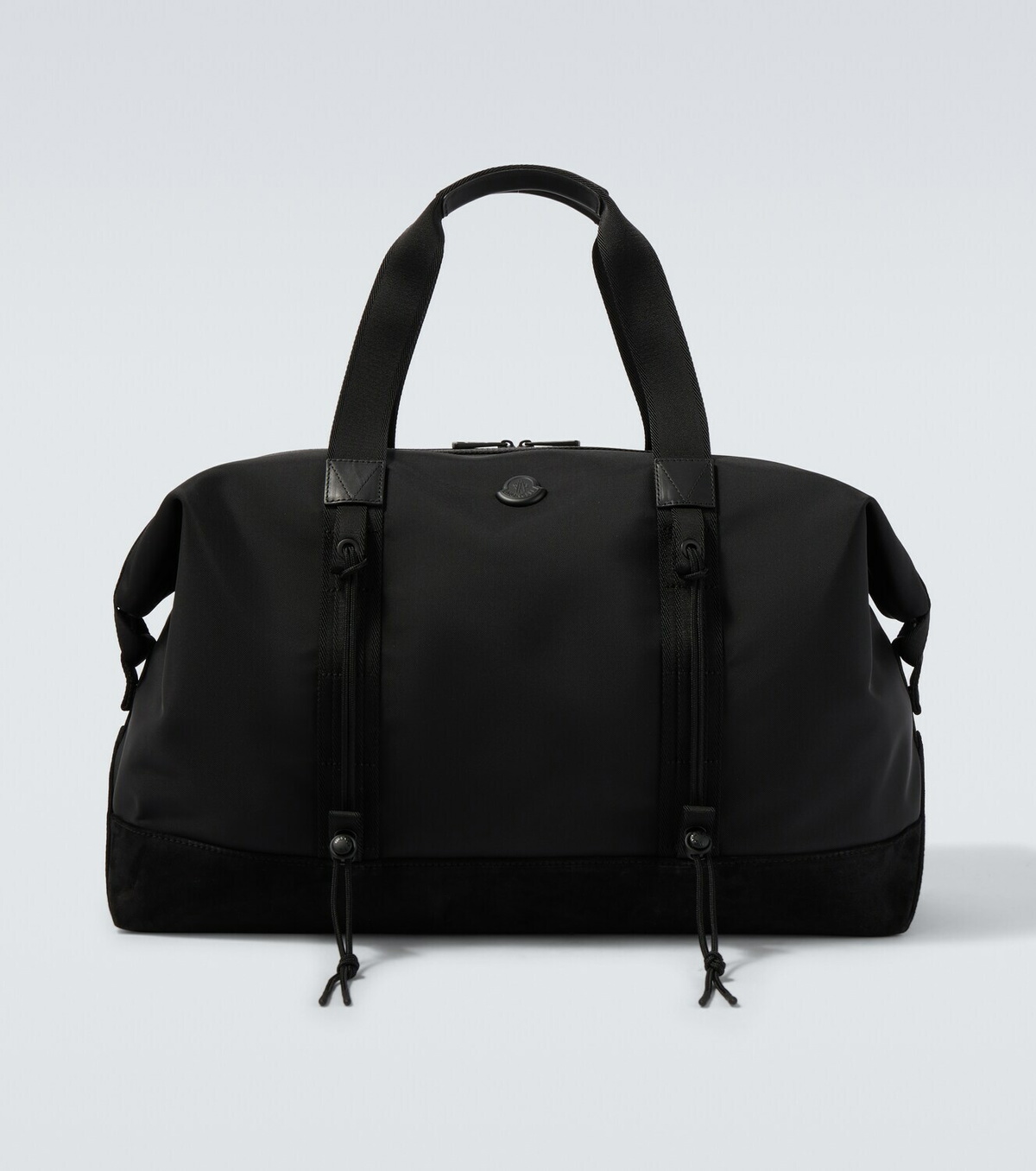 Moncler Leather-trimmed duffel bag