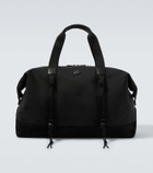 Moncler Leather-trimmed duffel bag