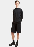 Aiezen Wool-Blend Oversized Bermuda Shorts