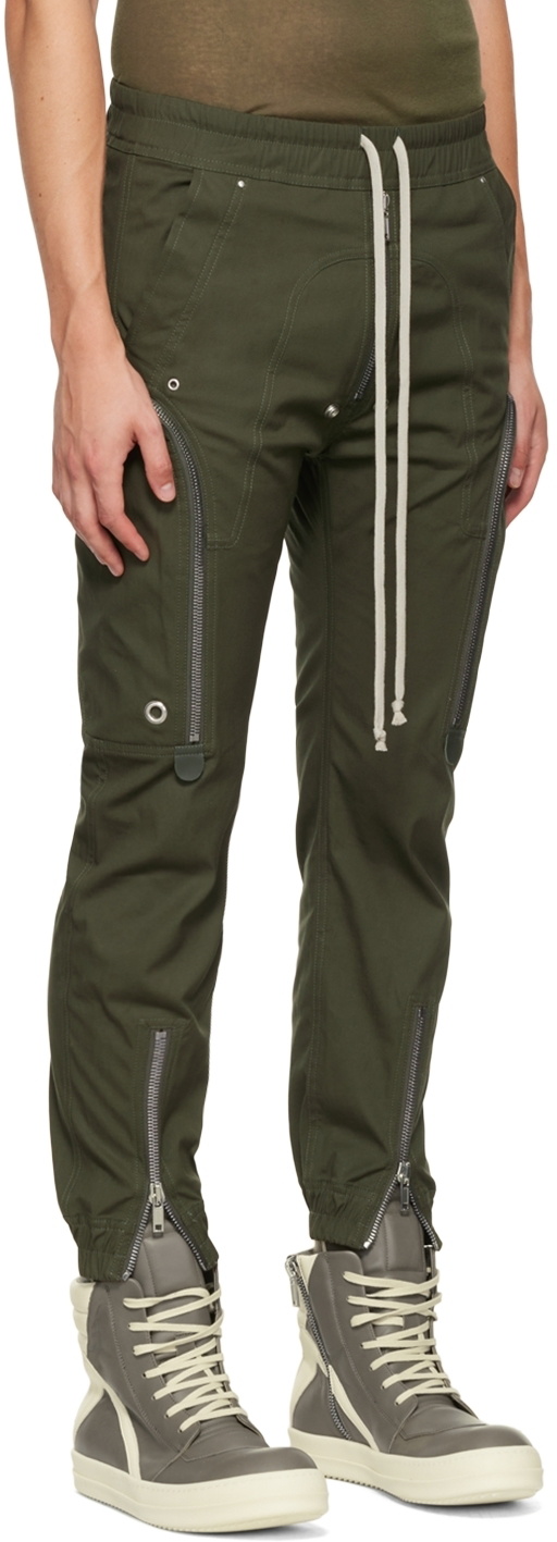Rick Owens Green Bauhaus Cargo Pants Rick Owens