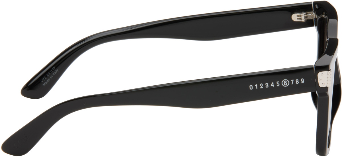 MM6 Maison Margiela Black 15 Sunglasses