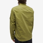 C.P. Company Men's Arm Lens Overshirt in Green Olive