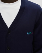 A.P.C. New Cardigan Joseph Blue - Mens - Zippers & Cardigans