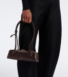 Alaïa Le Teckel Small satin shoulder bag