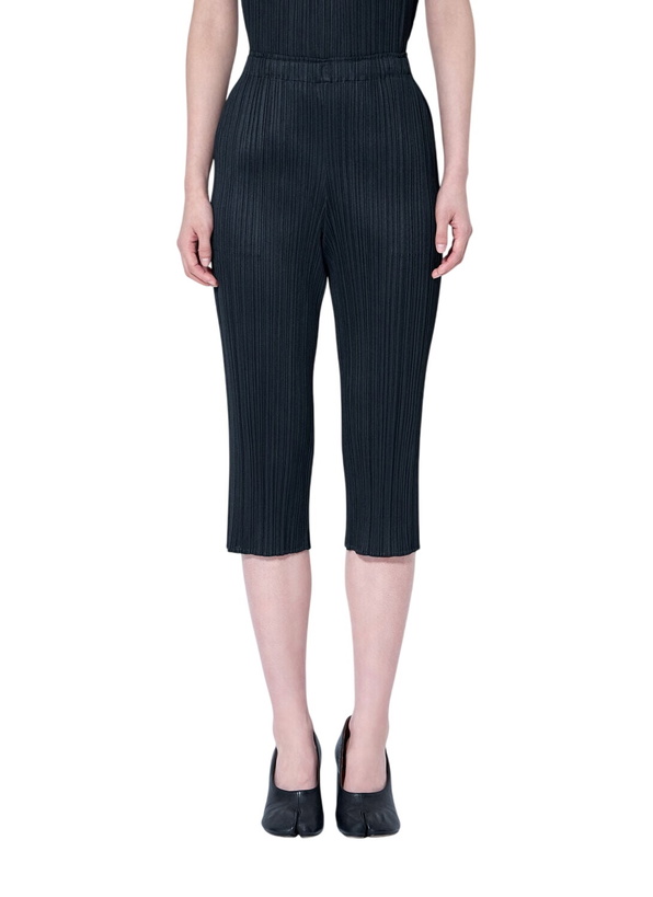 Photo: Pleats Please Issey Miyake Pleated Cropped Trousers