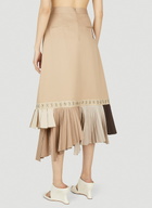 Rokh Hook And Eye Tape Pleat Skirt