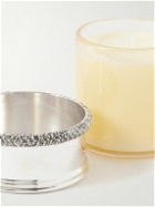 Buccellati - Scented Candle and Sterling Silver Candlestick Set