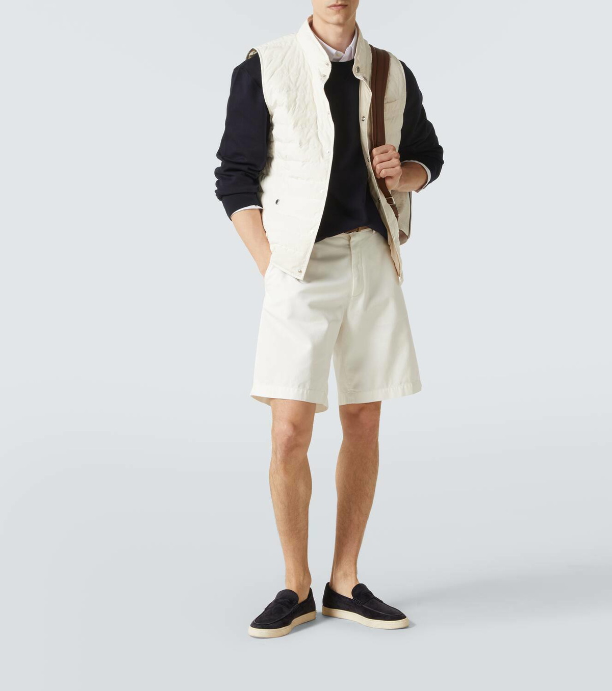 Brunello Cucinelli Cotton-blend sweatshirt