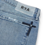 RtA - Skinny-Fit Distressed Denim Jeans - Blue