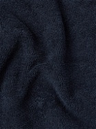 Incotex - Zanone Cotton-Terry Polo Shirt - Blue