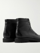 John Lobb - Alder Burnished-Leather Boots - Black