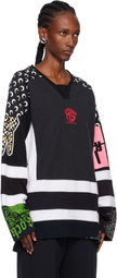 Marine Serre Regenerated Graphic Jersey LS Hockey T-shirt