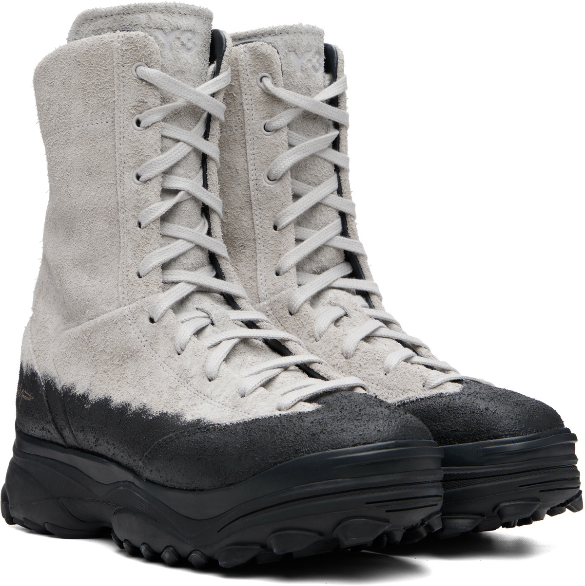 Y-3 Gray GSG9 Boots